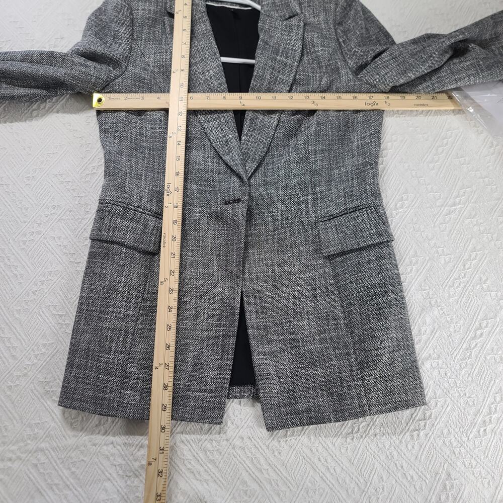 White House Black Market tweed blazer Sz 6 Twee Career Polished Boardroom women - Picture 4 of 12